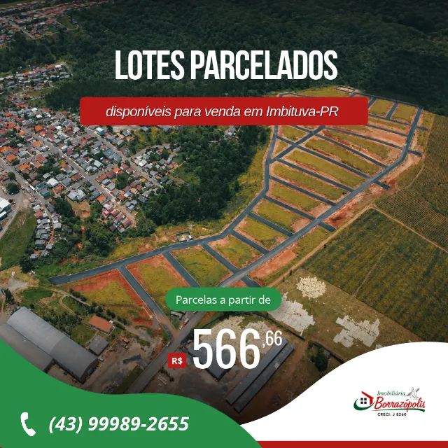 LOTES PARCELADOS - IMBITUVA/PR