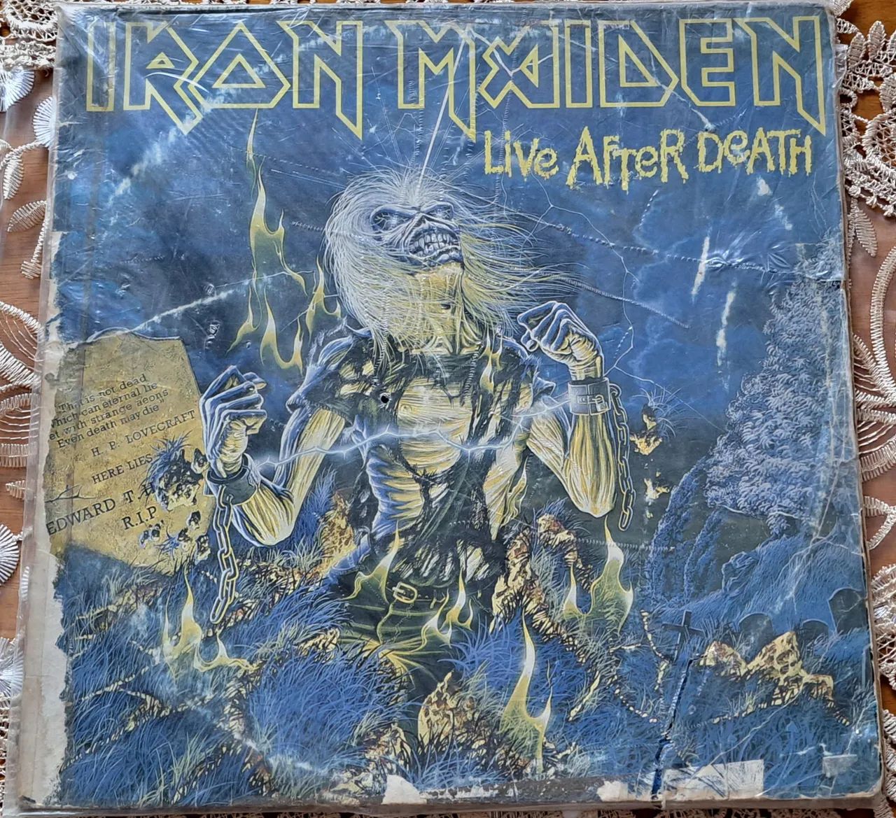 LP VINIL IRON MAIDEN - LIVE AFTER DEATH