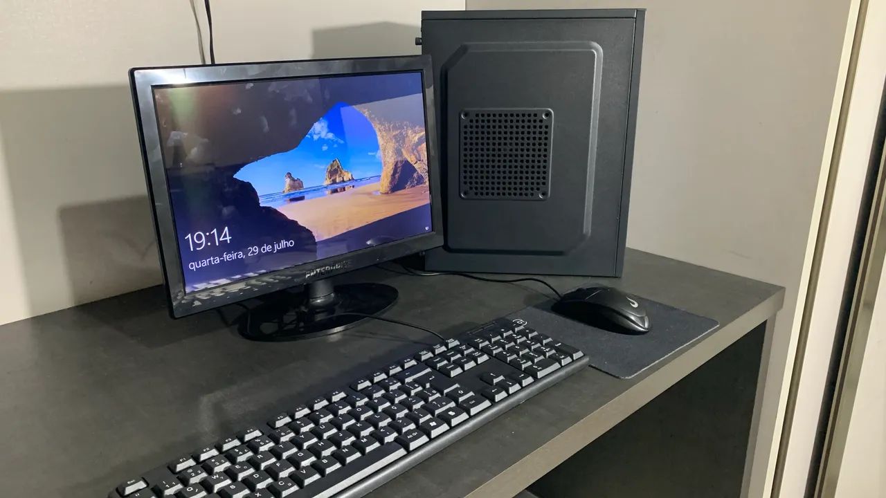 Computador Intel core i3 básico e custo benefício & Montado com Peças novas! - Foto 4