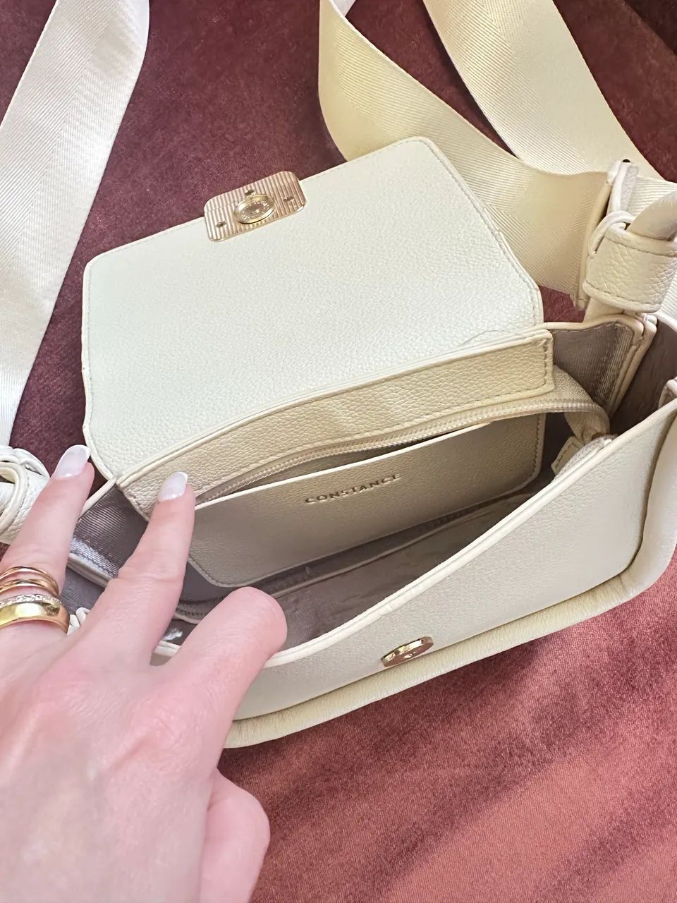 Bolsa Constance off white  - Foto 3