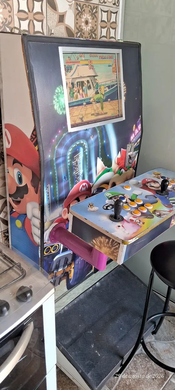 Fliperama arcade 26800 jogos - Foto 3