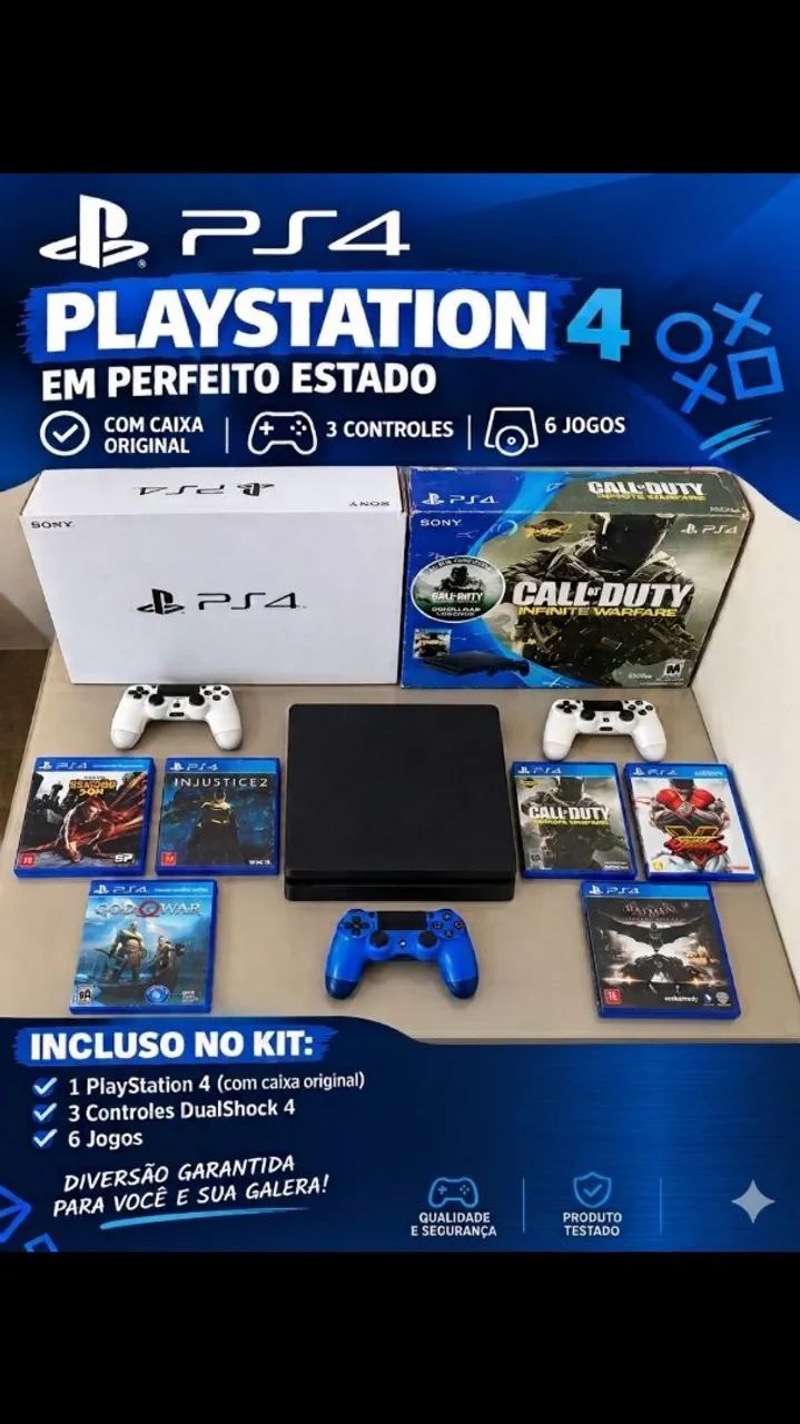 PS4 perfeito estado 
