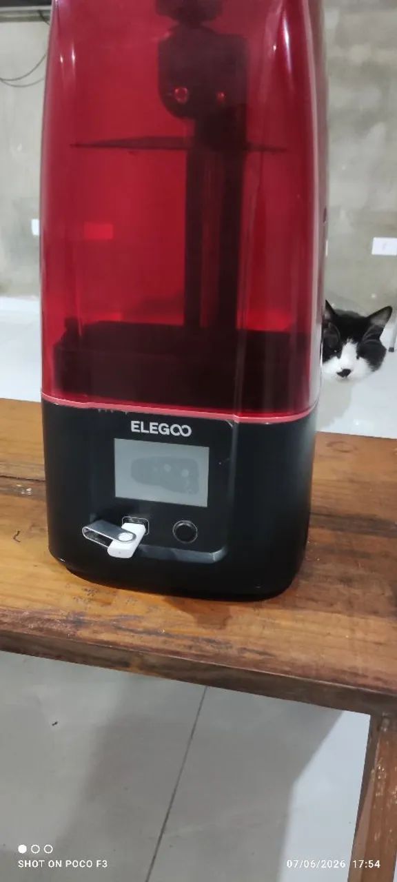 Impressora 3D Elegoo 3d Mars 3 Msla Lcd Ultra 4k de resina