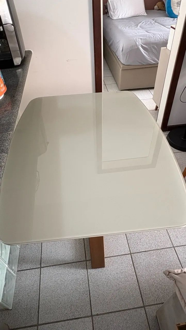 Vendo Mesa com 4 Cadeiras da Lar Shopping - Foto 2