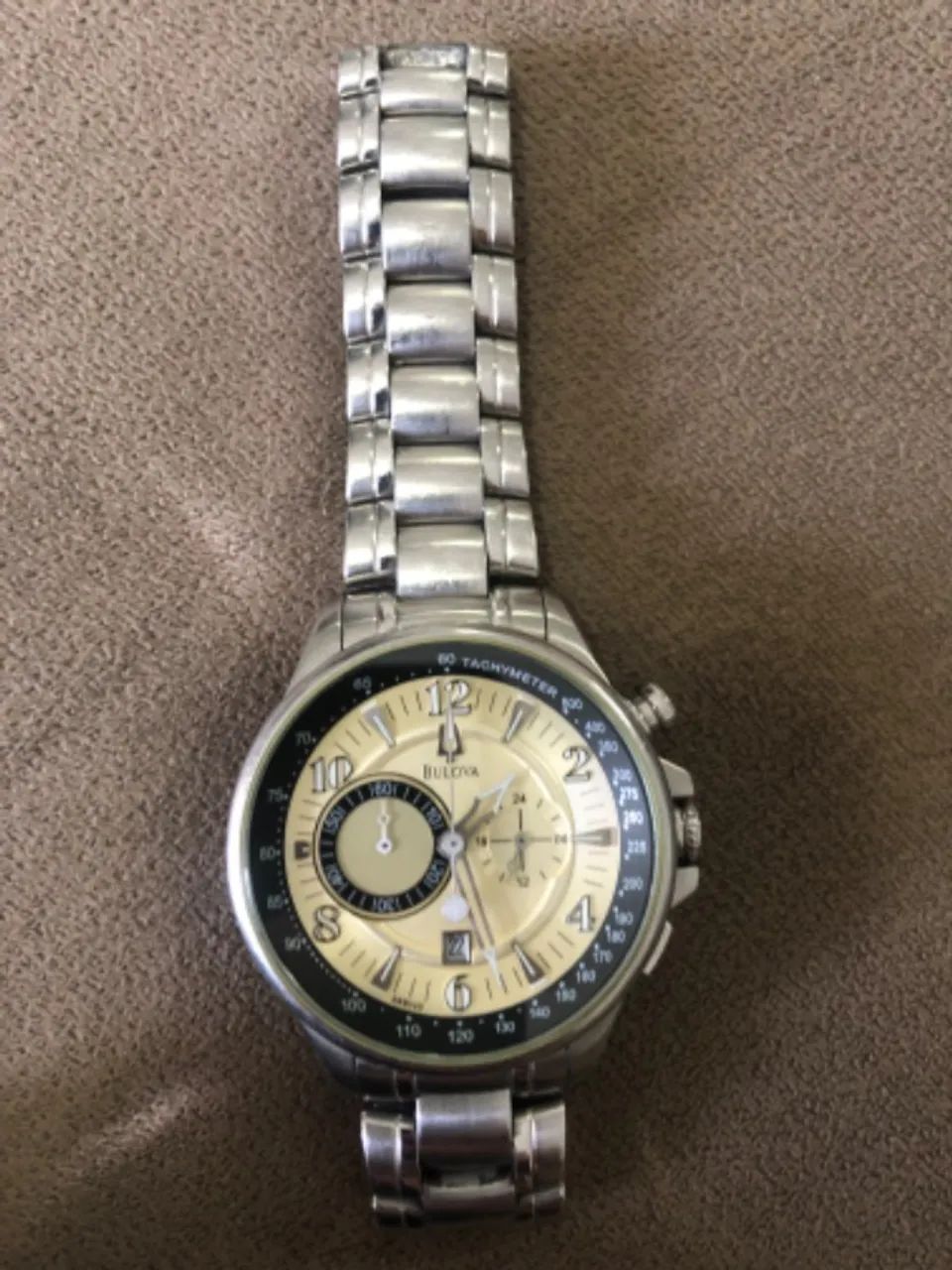 Relógio Bulova Tachymeter original