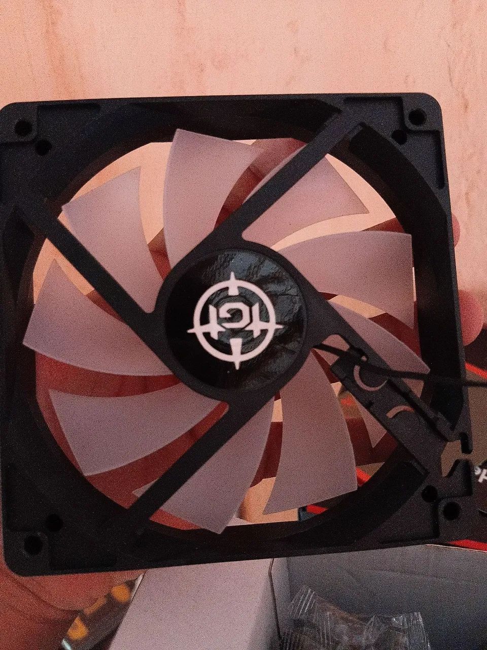 Kit 5 Ventoinhas Striker Rainbow ARGB 120mm  Novas! - Foto 4