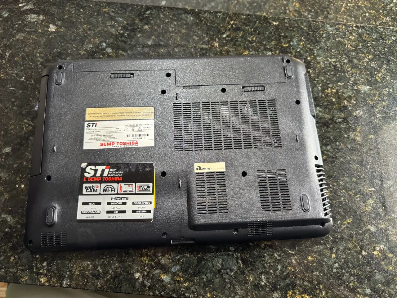 Notebook Sti Na 1401 Com Defeito Para Retirada De Peça - Foto 5