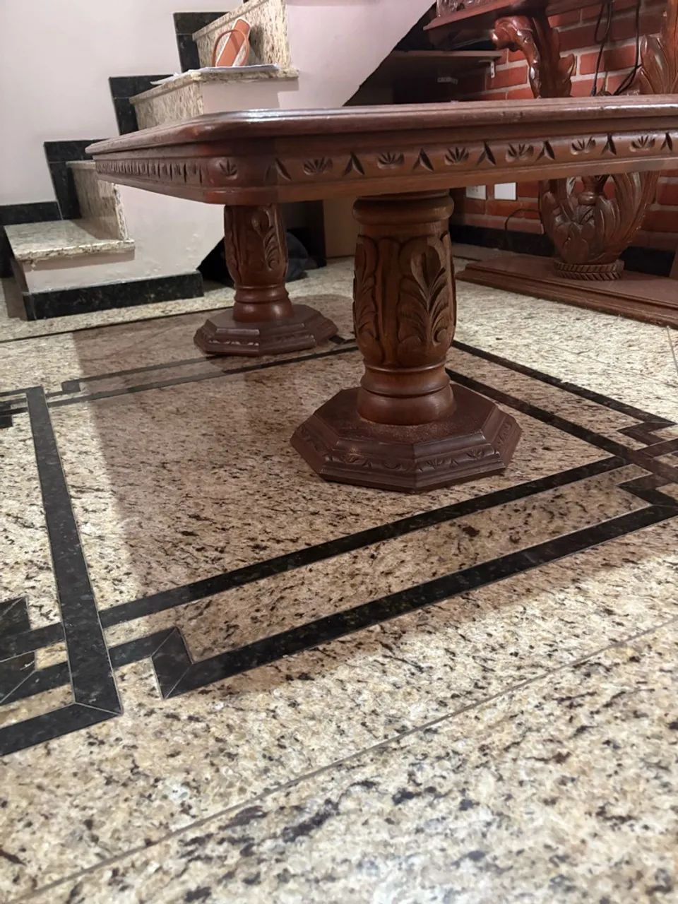Mesa de Madeira Antiga - Foto 2