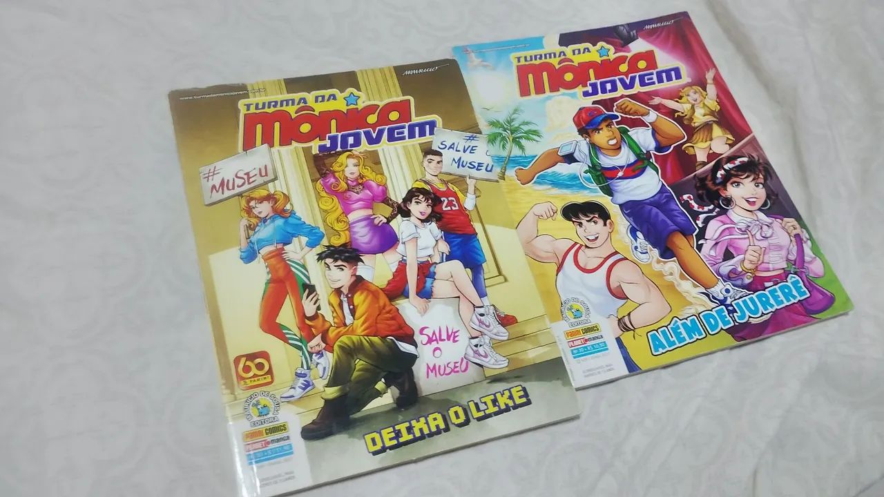 Vendo gibis usados da Turma da Mônica Jovem em excelentes