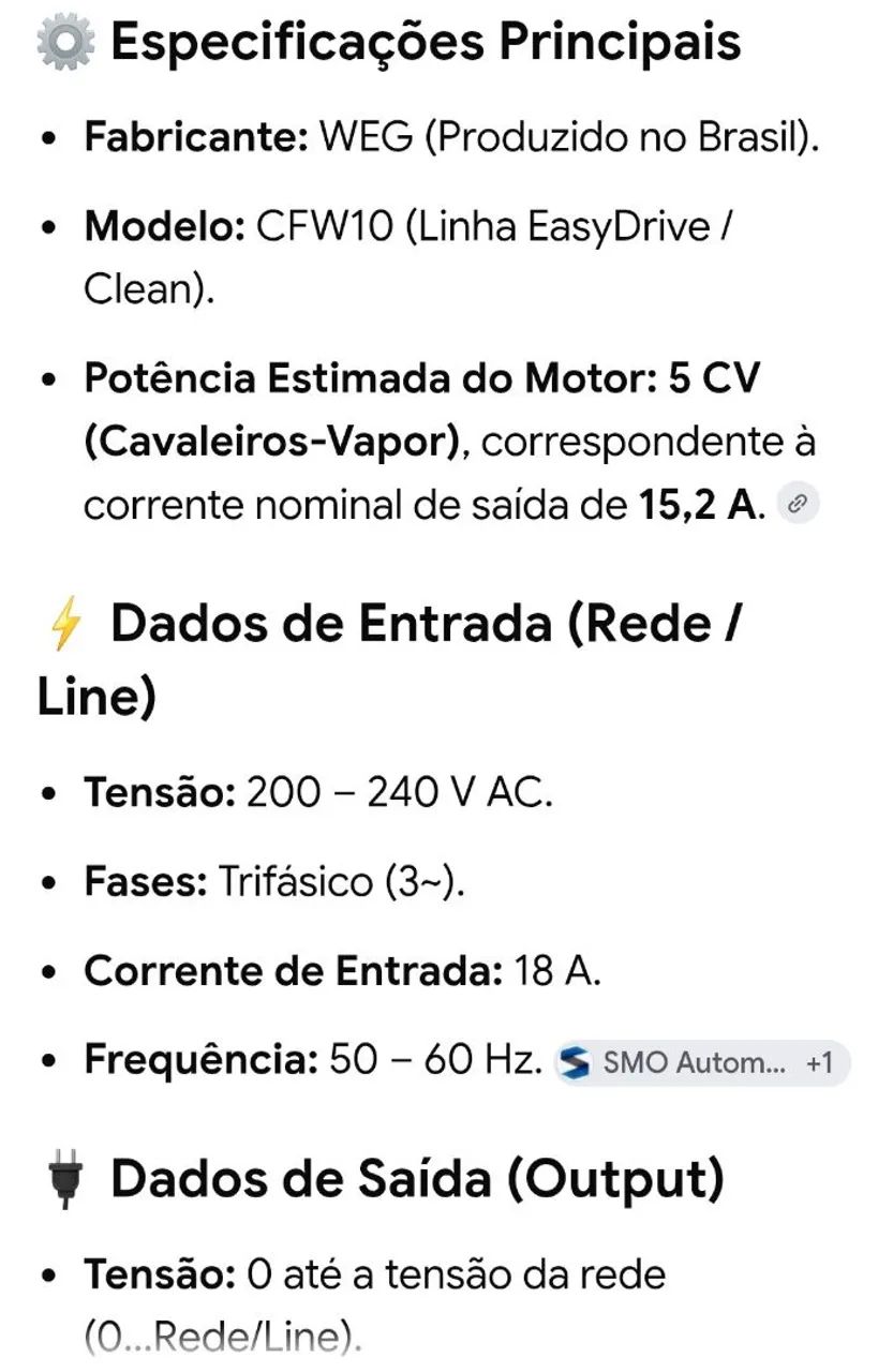CFW 10 EASYDRIVE CLEAN - Foto 4