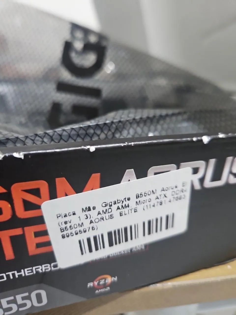 Placa Mãe B550M AORUS ELITE - Foto 4