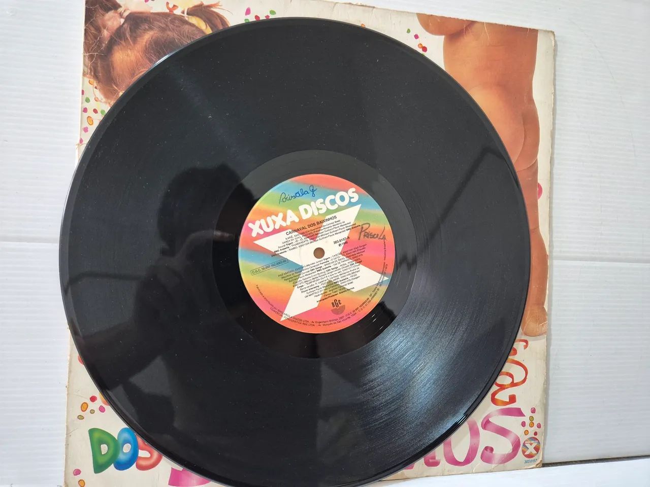 LP Carnaval dos Baixinhos da Xuxa Ilariê (bom estado raro) - Foto 3