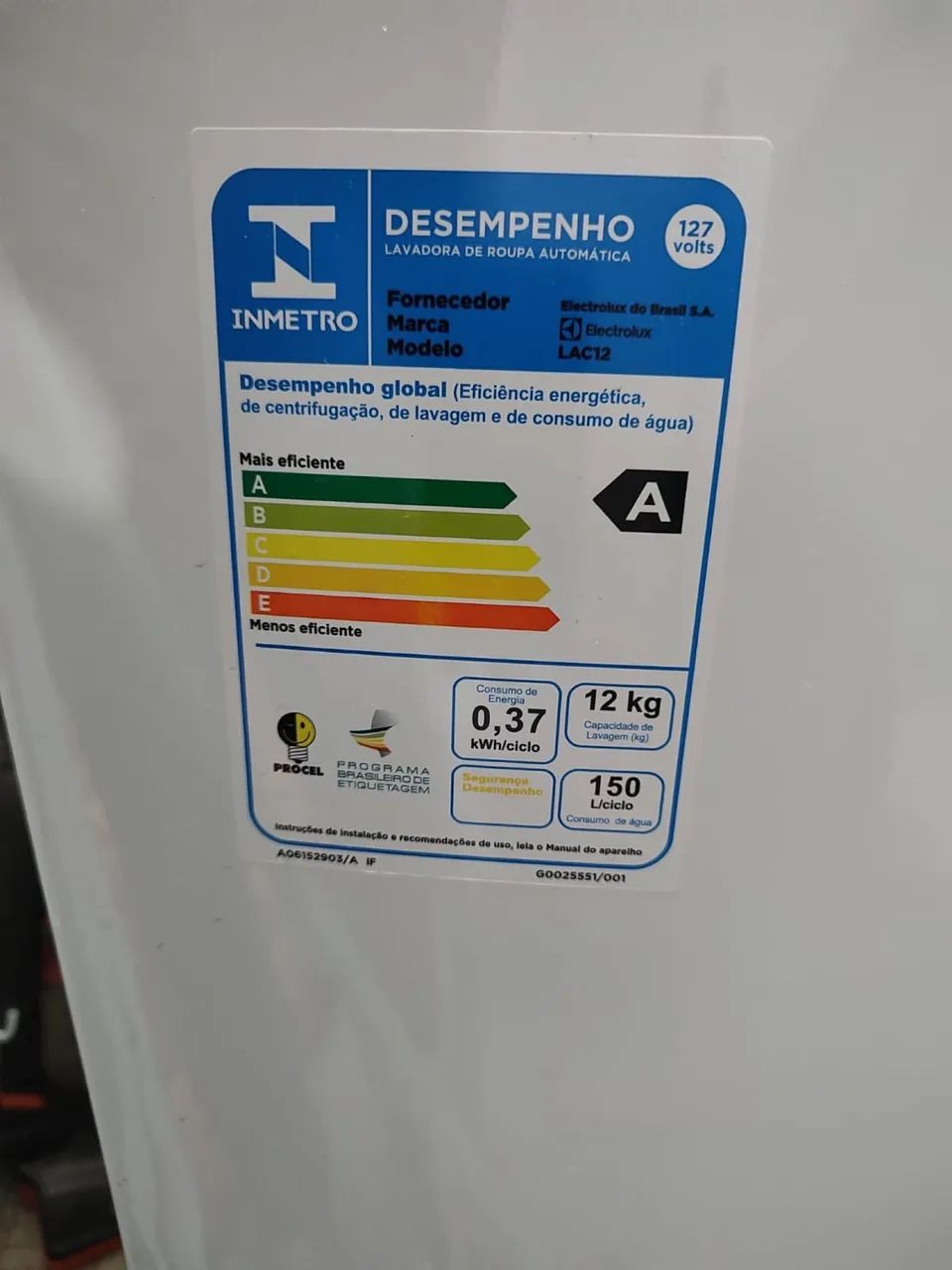 Máquina de lavar Electrolux 12 kg - Foto 4