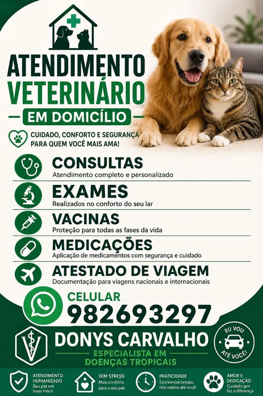 VETERINÁRIO EM DOMICÍLIO 