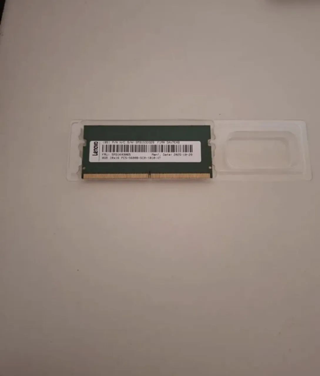 Memória RAM DDR5-8GB-5600 para Notebook