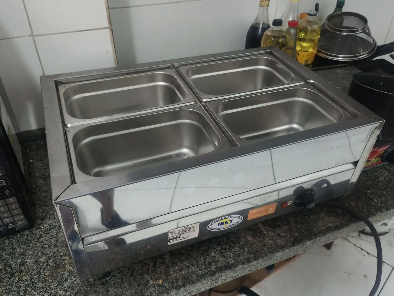 Molheira 4 compartimentos.