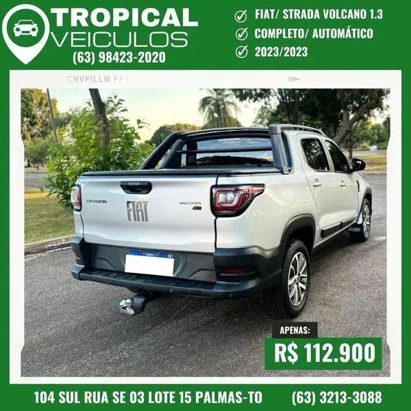 Fiat Strada Volcano 1.3 Flex 8V CD Aut. 2023 - Foto 3