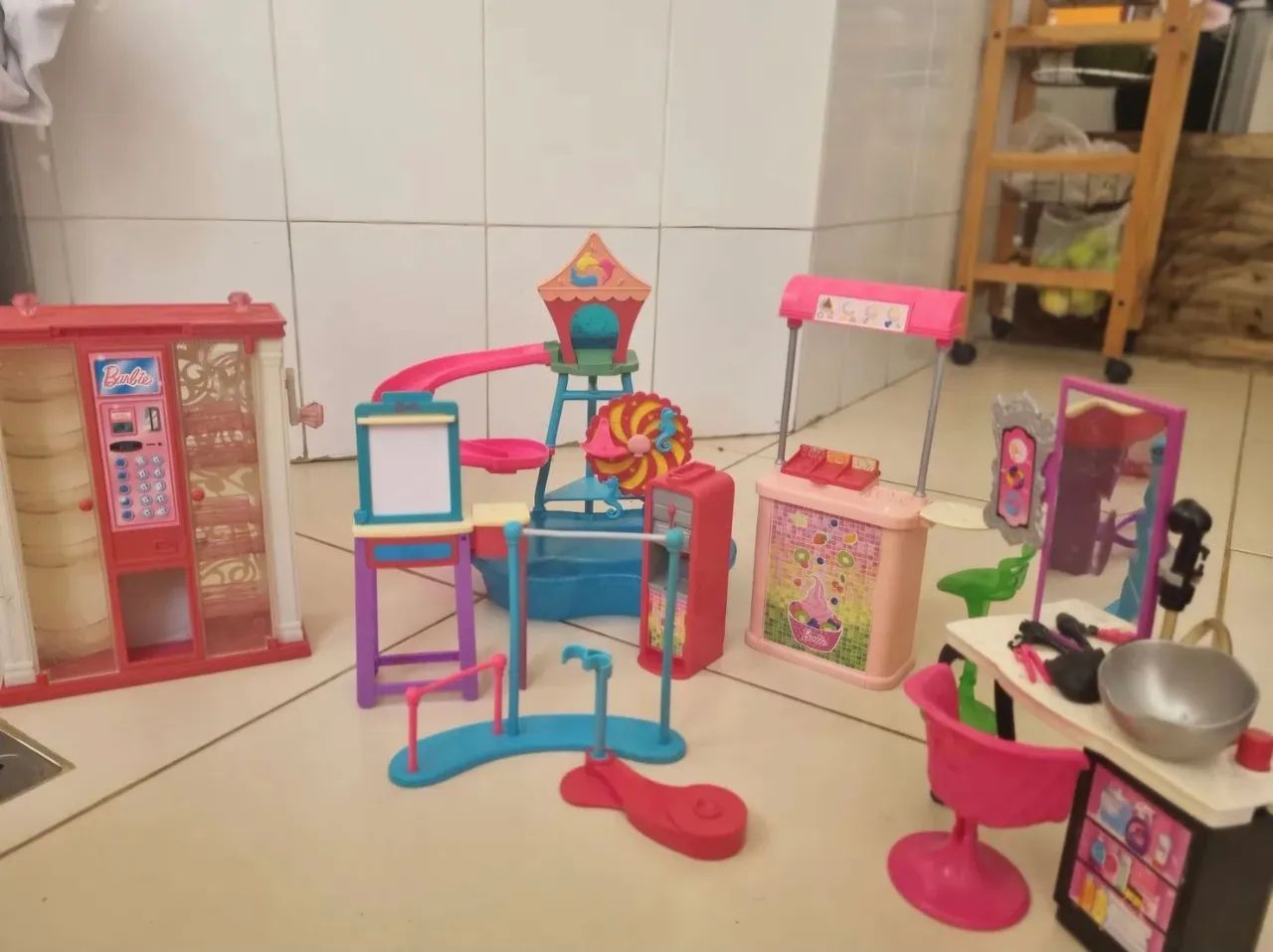 Cenários da Barbie
