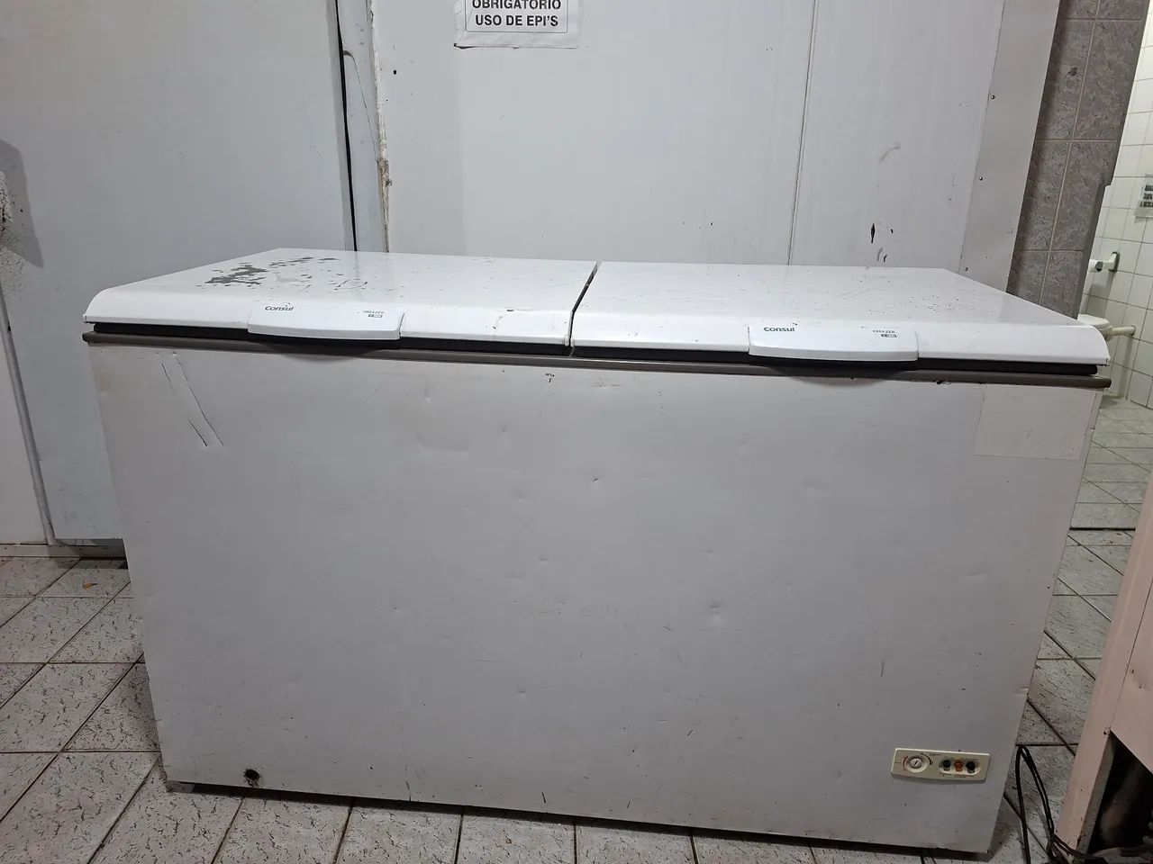 Frezzer horizontal 2 portas 540 litros