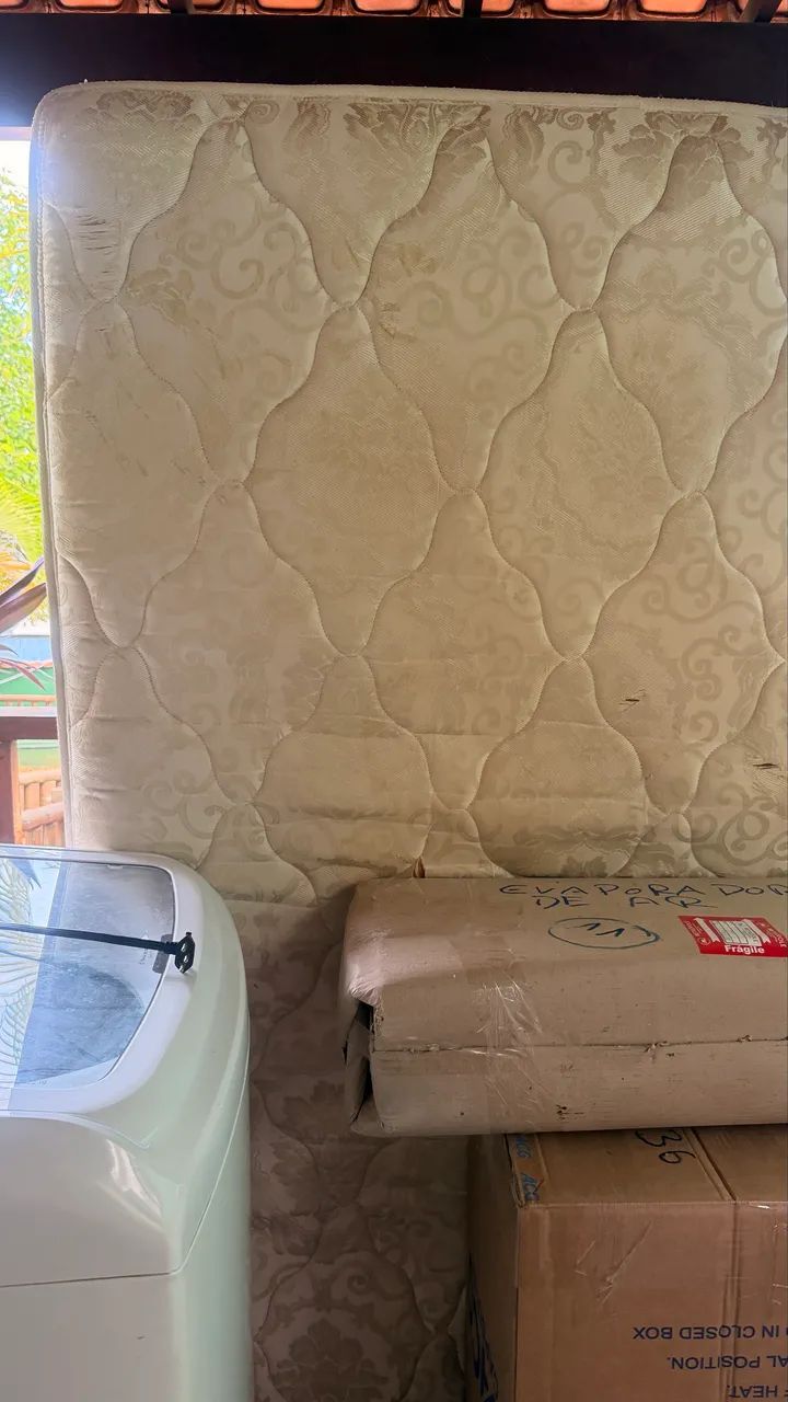 Vendo colchão de molas ortobom