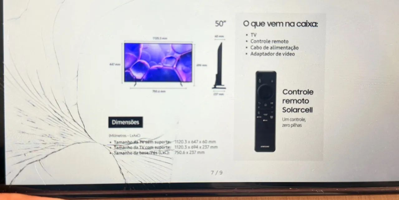 TV 50 polegadas Samsung  - Foto 5