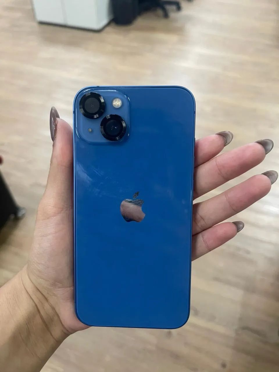 iPhone 13 128GB Azul | 85% Bateria | Impecável | Caixa + Cabo Original - Foto 4