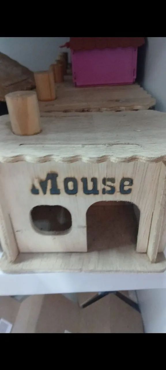 Casinha para roedor