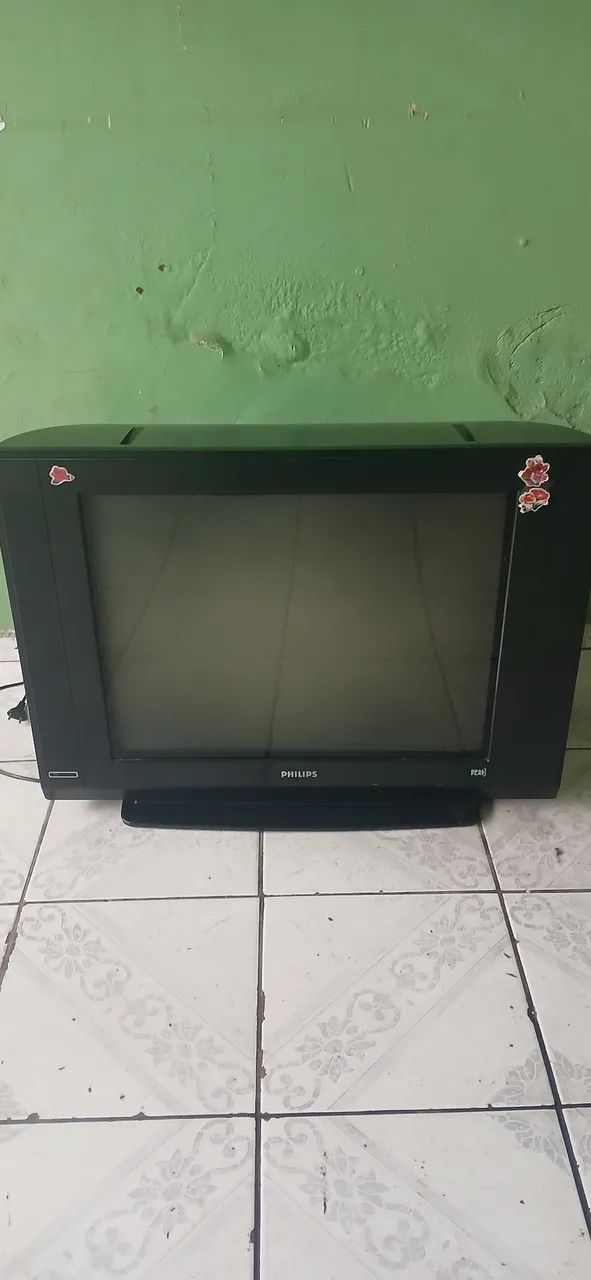 TV 29 polegadas antiga (tubo) funciona perfeitamente 