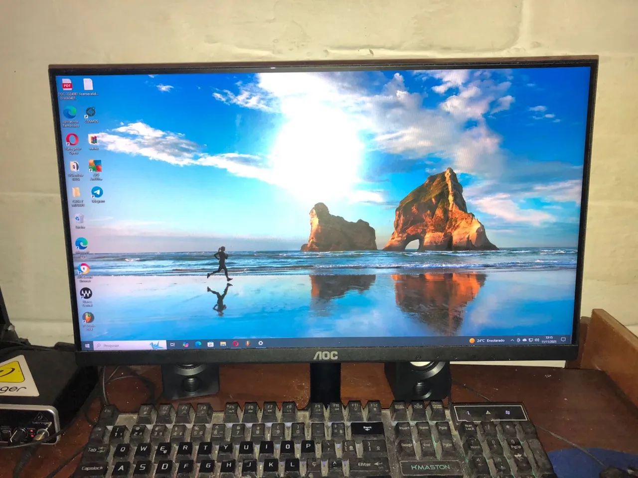 MONITOR AOC 26 POLEGADAS + Cabos - Foto 2