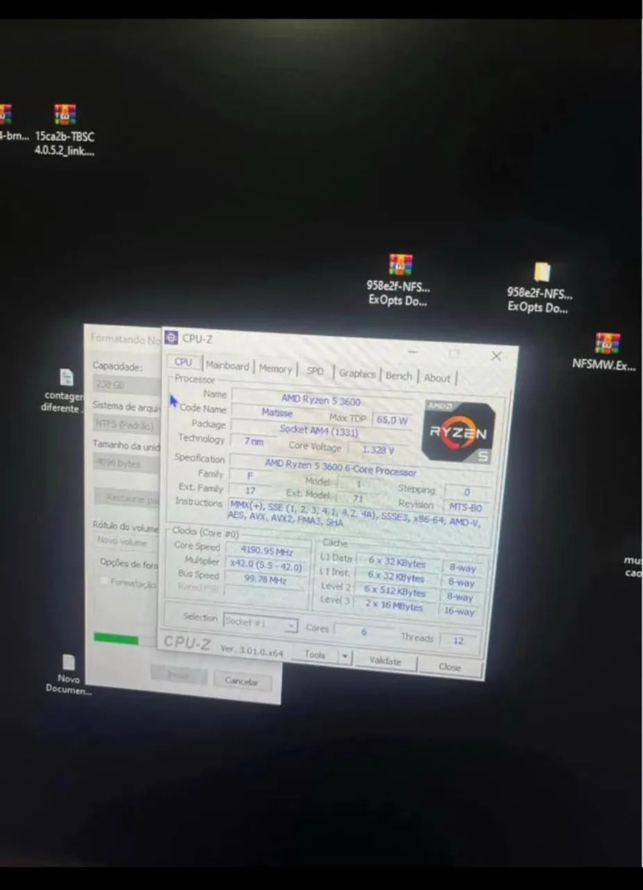 processador ryzen 5 3600 - Foto 2