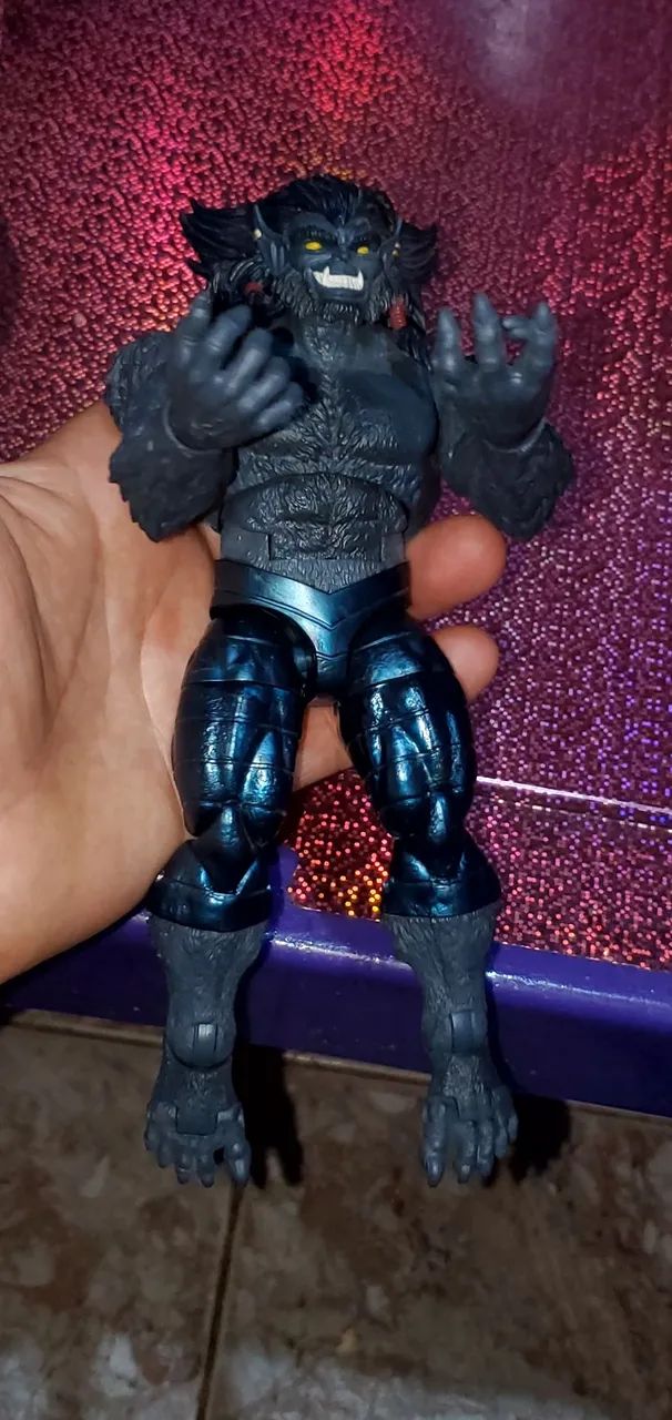 Fera negro marvel legends a era do apocalypse  - Foto 2