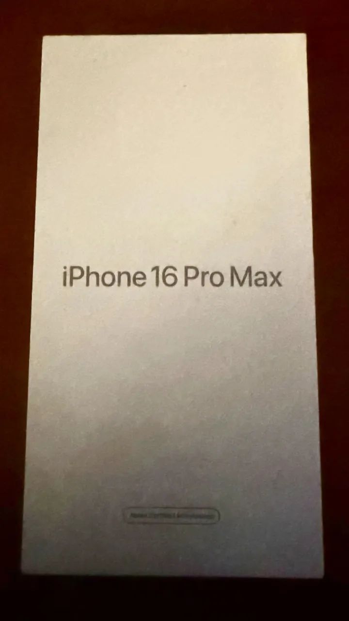iPhone 16 Pro Max 256gb Preto Titanium Lacrado - Foto 2