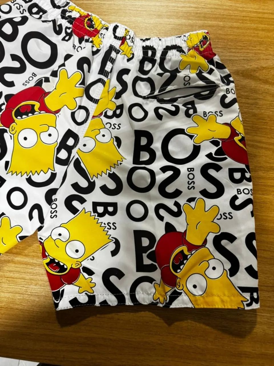 Short Tactel Premium -BOSS- Bart Simpson ? - Foto 5