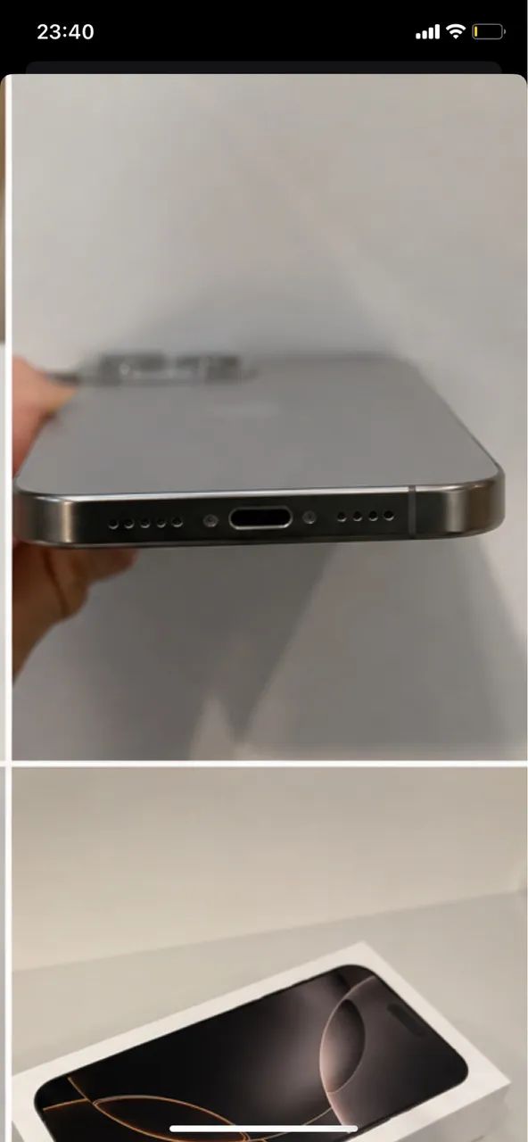 iPhone 16 Pro Max 256GB Natural Titanium ? Impecável - Foto 3