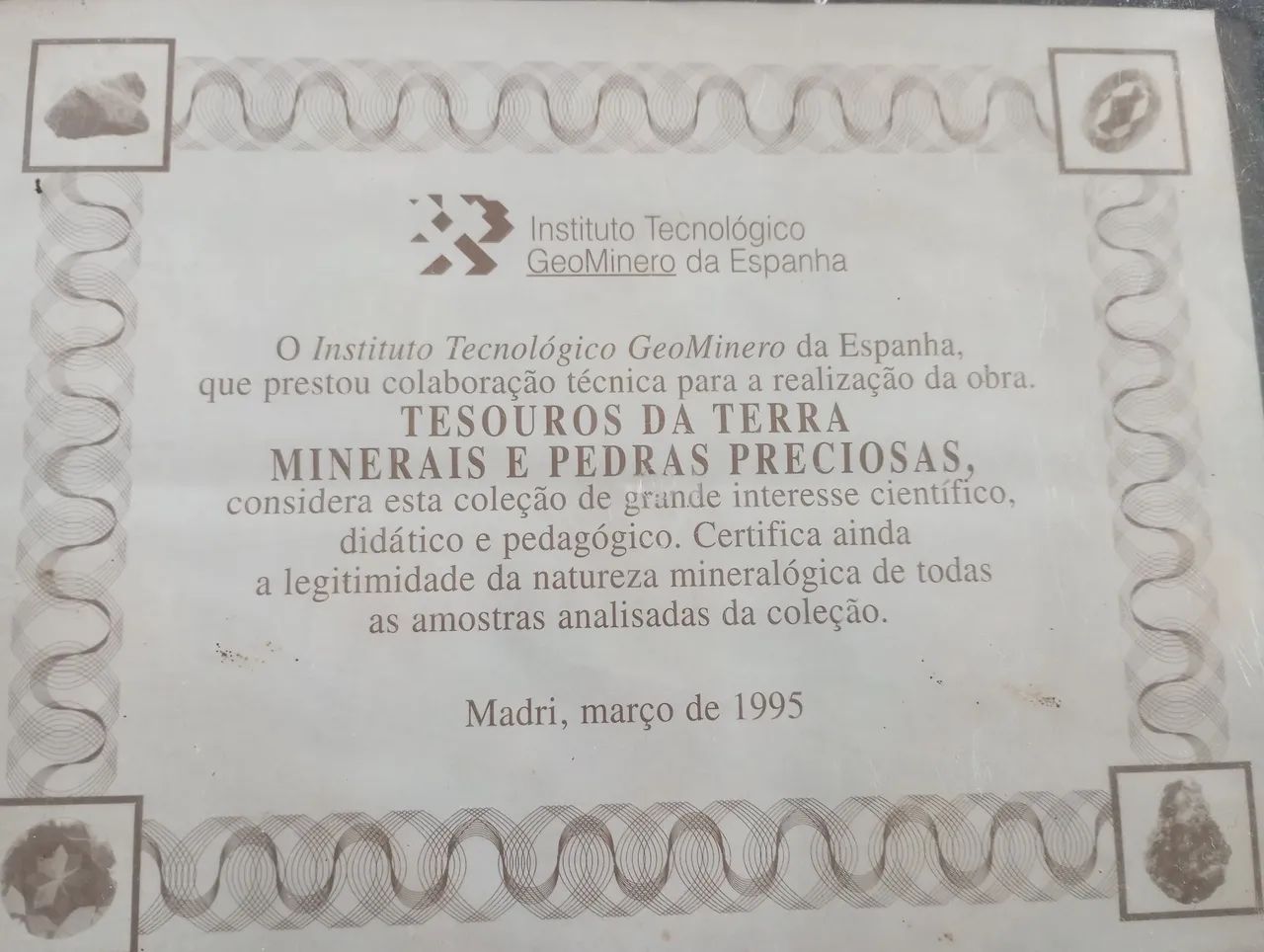 Coleção Pedras Preciosas,com certificado - Foto 2