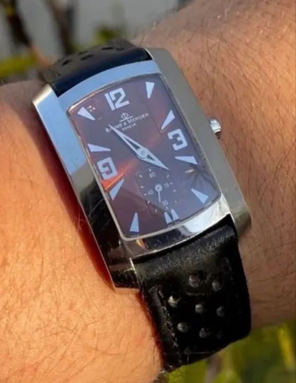 Relógio Suiço Baume & Mercier Hampton Ref 65310