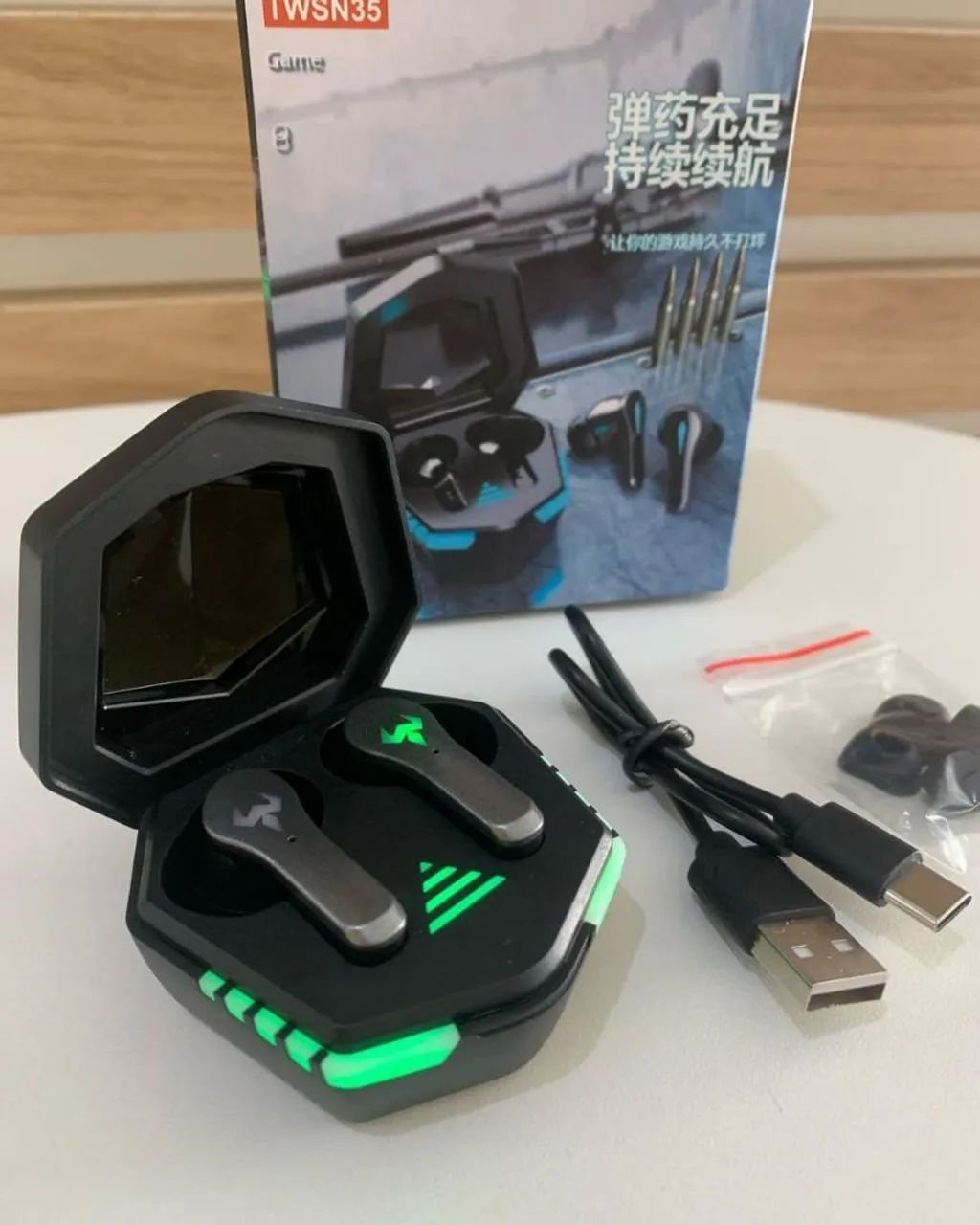 FONES BLUETOOTH GAMER NOVO  - Foto 3