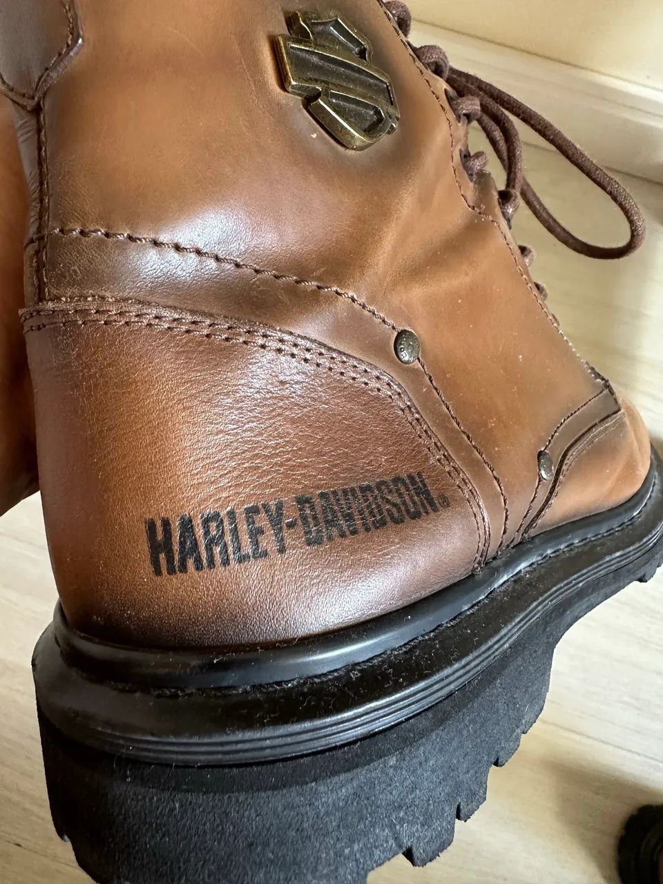 Bota Harley Davidson pouco uso  - Foto 4