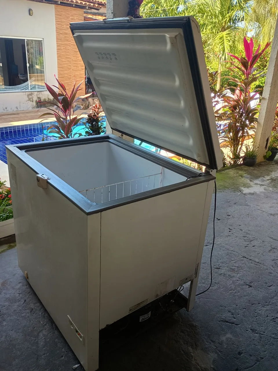 Geladeira/refrigerador side by side inox 643 litros - Geladeiras e