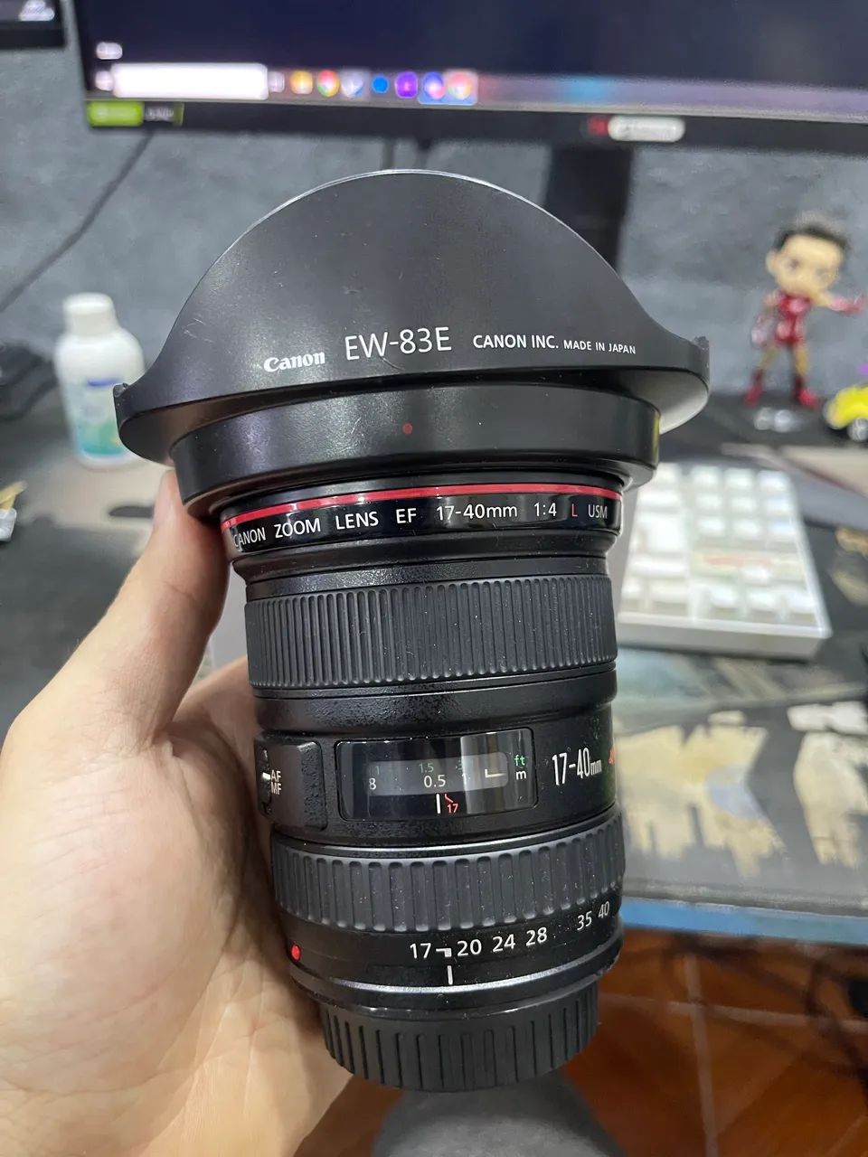 Lente Canon 17-40 Prime [Nova] - Câmeras e Filmadoras