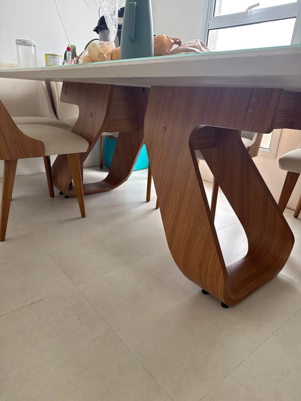 Mesa com 8 cadeiras - Foto 2