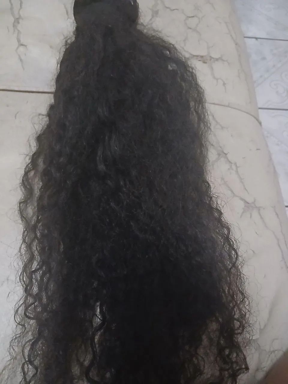 Cabelo humano 55 centímetros  - Foto 2