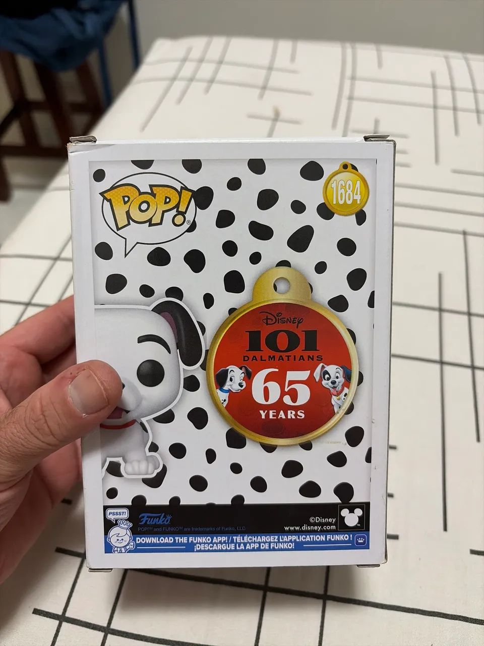 Funko pop 101 dálmatas, patch, flocked , novo, importado e original  - Foto 3