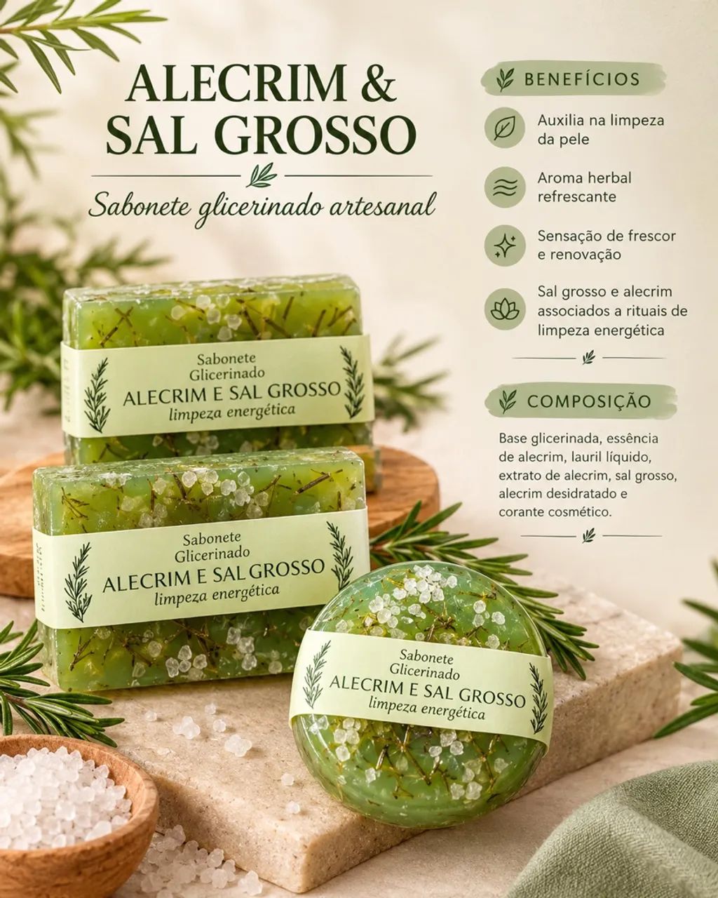 Sabonete artesanal  - Foto 2