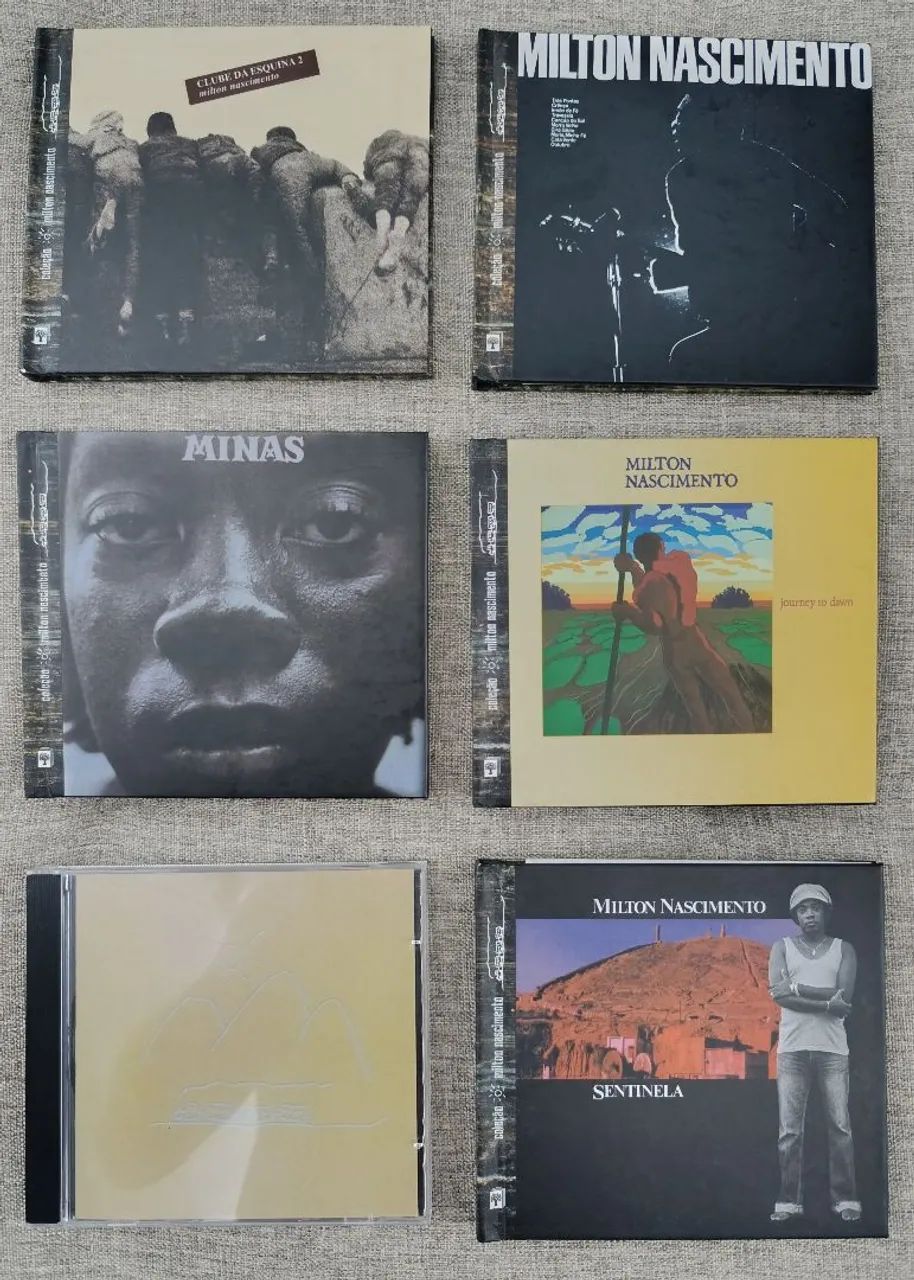 6 Cds - Milton Nascimento 