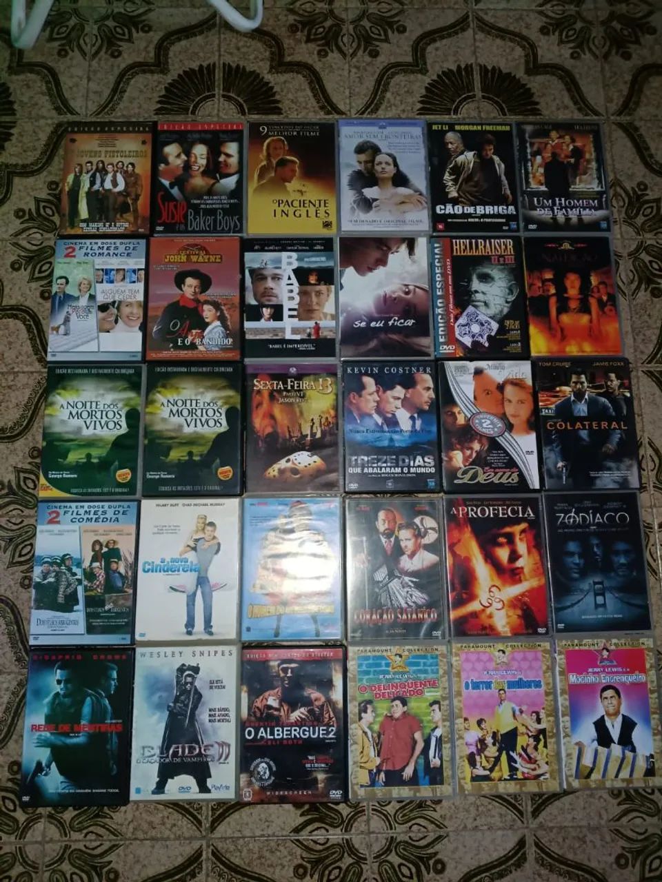 DVDs originais (20 cada)