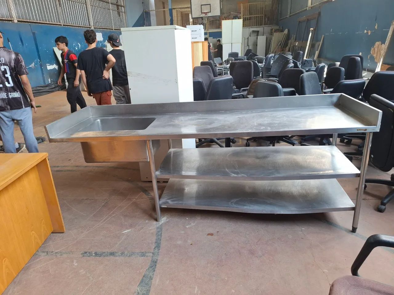 Pia inox industrial  - Foto 3