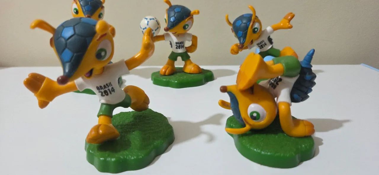 Miniaturas do Mascote Copa 2014 (RARIDADE) - Foto 4
