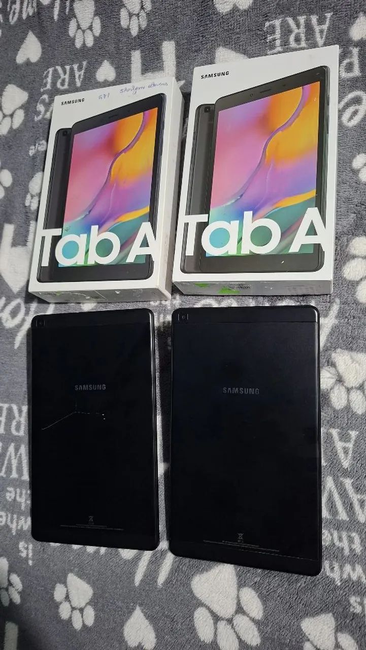 2 Tablet Samsung Tab A 8.0 pega Chip faz ligacao 32Gbs na Caixa 500 cada - Foto 6