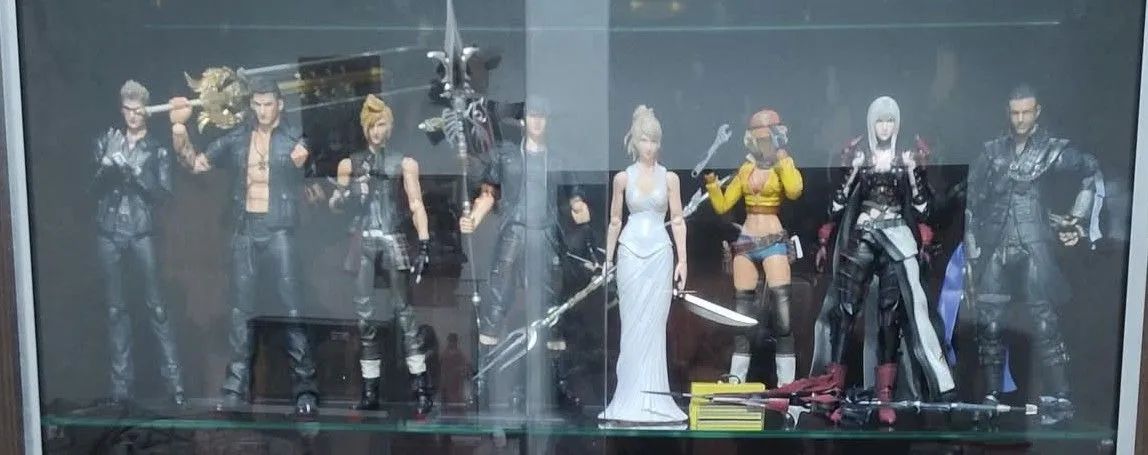 Final Fantasy 15 Coleção Completa (Play arts Kai) - Foto 2